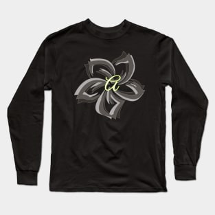 letter A Long Sleeve T-Shirt